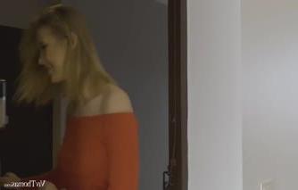 брудна шлюха Кейсі А та Кір зворушливо змащує дихання